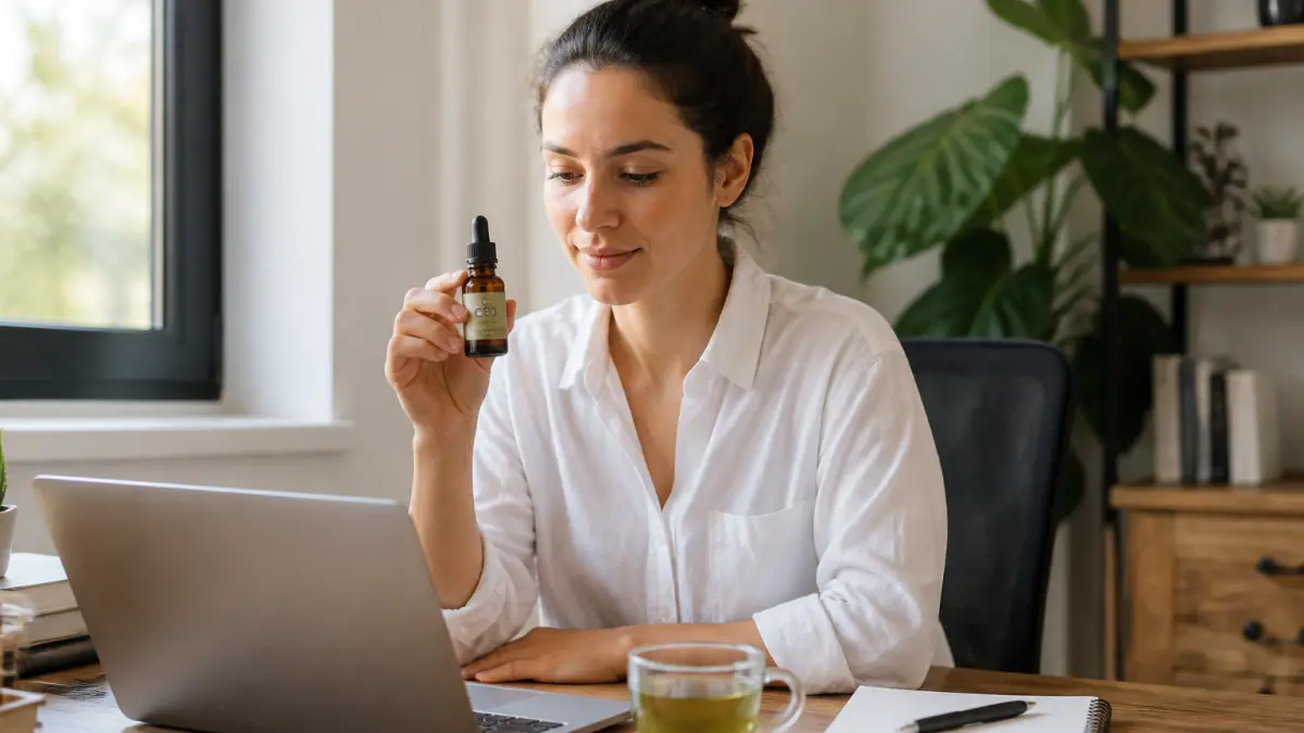 Comment l’huile de CBD peut soutenir l’énergie et la concentration?