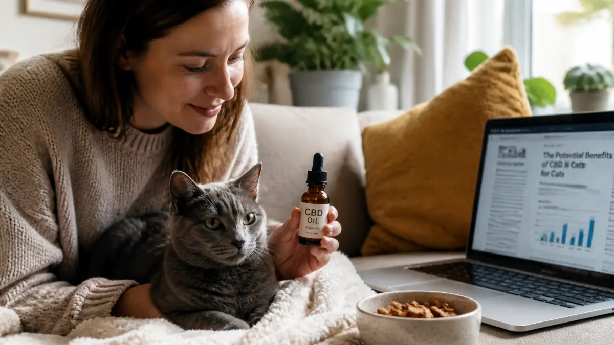 Applications du CBD chez les Chats : avantages, posologies et recherches scientifiques