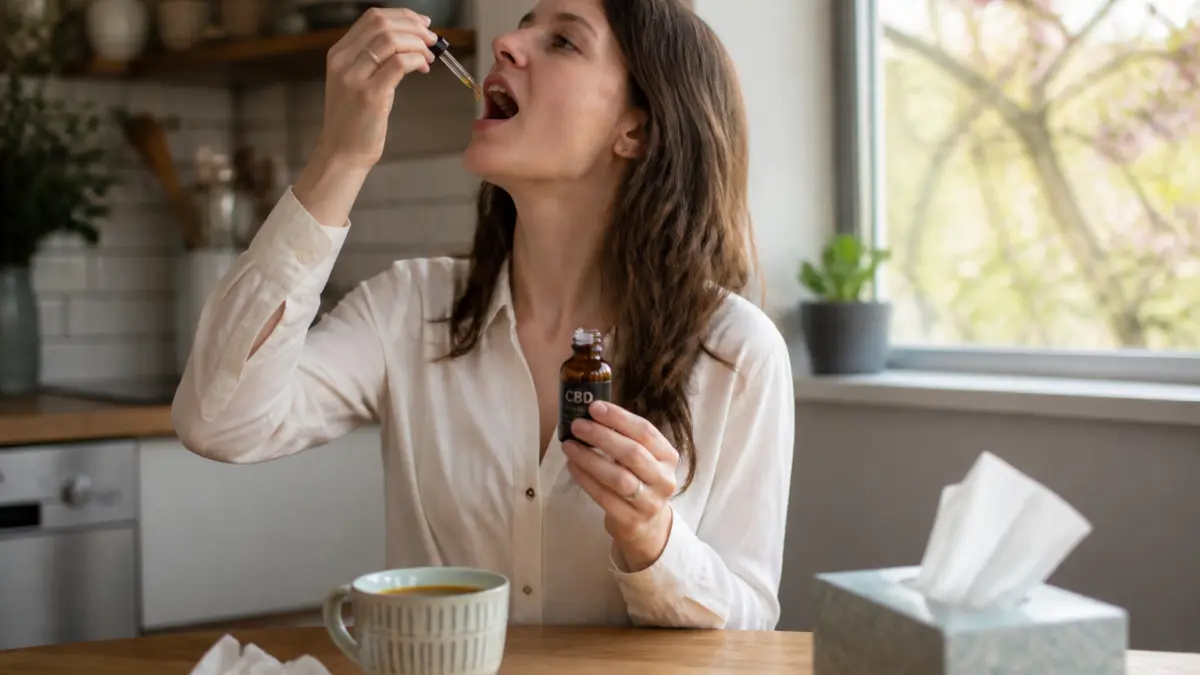 Huile de CBD contre le rhume des foins : le chanvre peut-il aider en cas d’allergies?