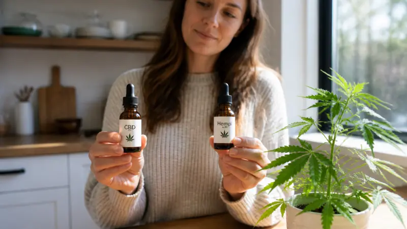 Quelle est la différence entre l’huile de CBD, l’huile de chanvre et l’huile de cannabis?