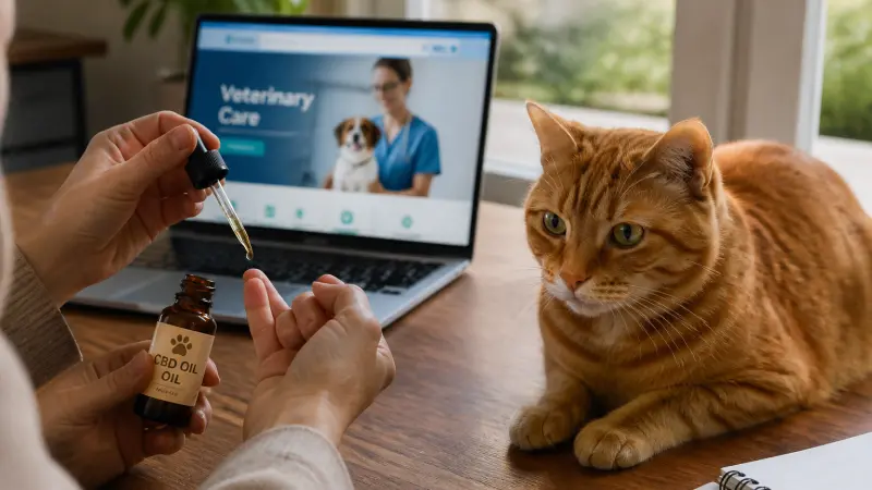 Applications du CBD chez les Chats : avantages, posologies et recherches scientifiques
